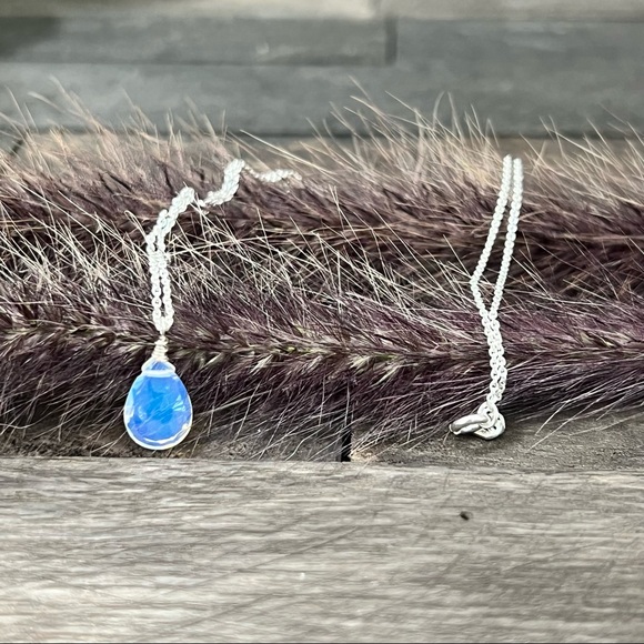 Opalite Sterling Silver Necklace - Picture 11 of 11